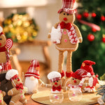 Gingerbread Figurine Eco-Friendly Compact Tabletop Decor