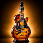 Glass Decanter Guitar-Shaped Decorative Display