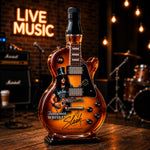 Glass Decanter Guitar-Shaped Decorative Display