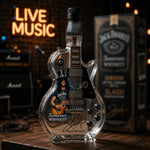Glass Decanter Guitar-Shaped Decorative Display