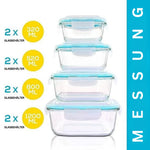 Glass Food Storage Containers Airtight Dishwasher-Safe Do not put yet maybe pattern has "&" natural. Title is fine. Need only output.