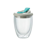 Glass Mug Double Wall Borosilicate Leak-Proof