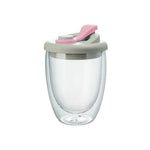 Glass Mug Double Wall Borosilicate Leak-Proof