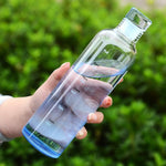 Glass Water Bottle Time-Scale Heat-Resistant Leak-Proof Lid