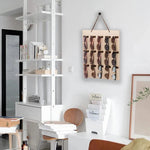 Glasses Organizer Wall-Mounted Foldable 8-Pair Storage