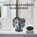Glasses Stand 360° Rotating Metal Jewelry Organizer