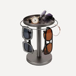 Glasses Stand 360° Rotating Metal Jewelry Organizer