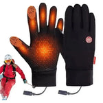 Gloves Built-In Heating Touchscreen-Compatible USB Rechargeable