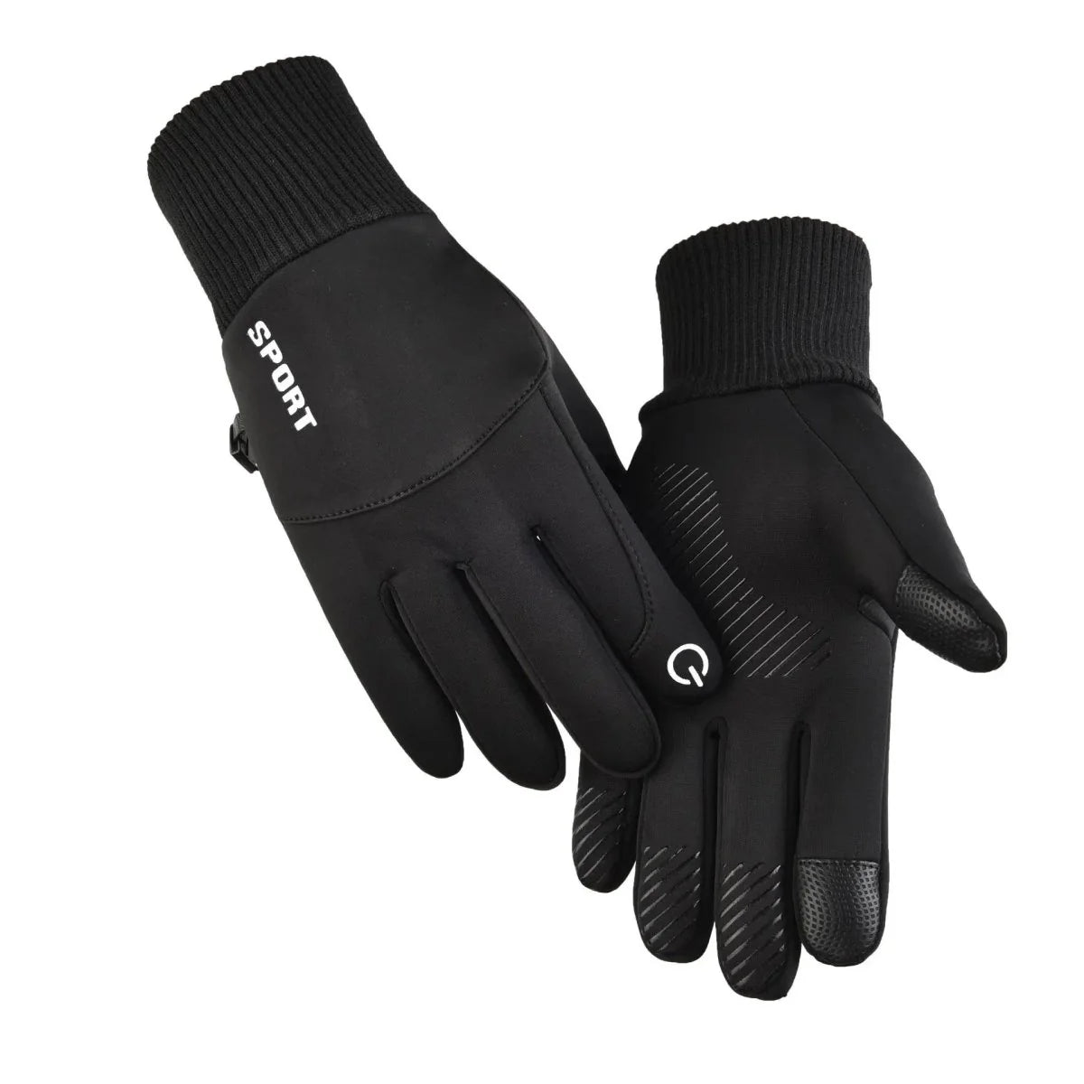 Gloves Touchscreen-Compatible Thermal-Lined Water-Resistant Non-Slip Grip