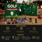 Golf Advent Calendar 24-Day Countdown With Accessories