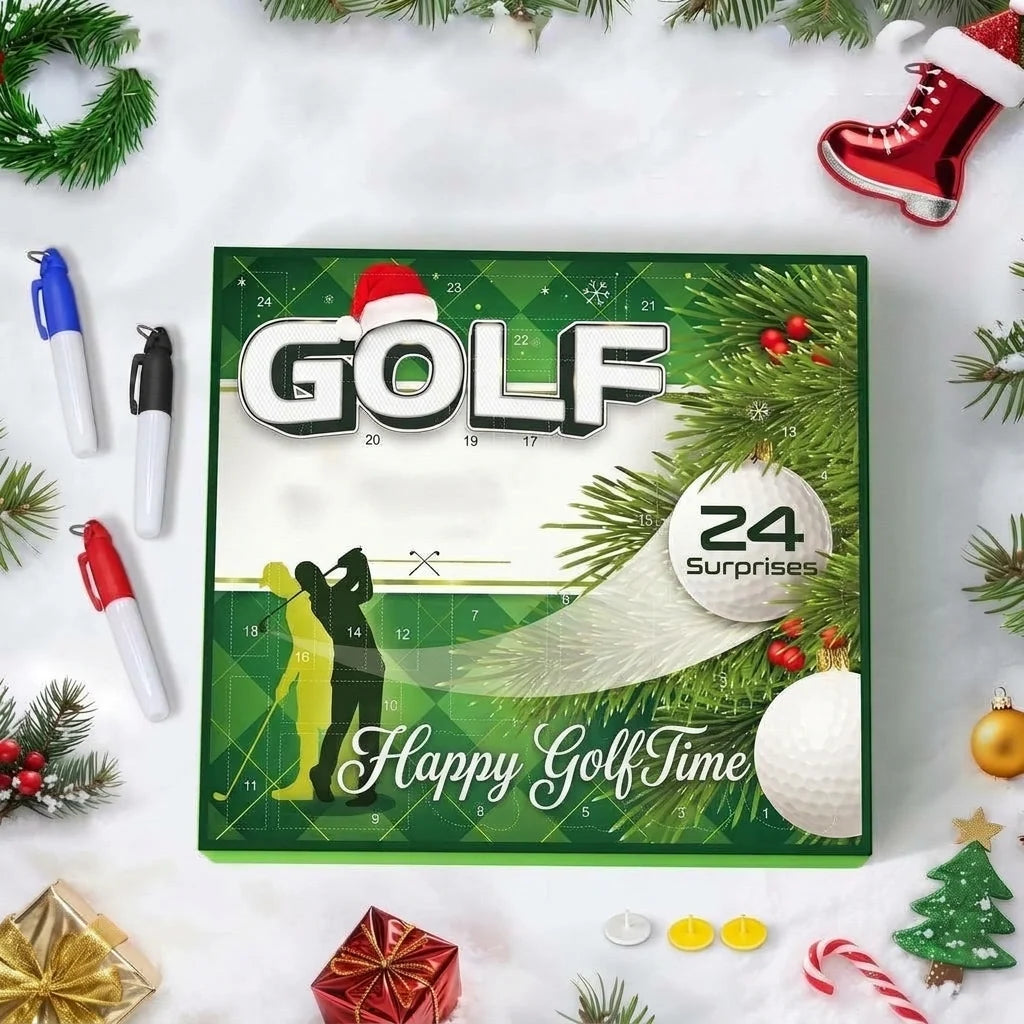 Golf Advent Calendar 24-Piece Accessory Set