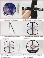 Golf Chipping Net Pop-Up Foldable 20 Inch Target