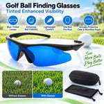 Golf Glasses Blue-Tinted Ball-Finding Lenses Lightweight Fit