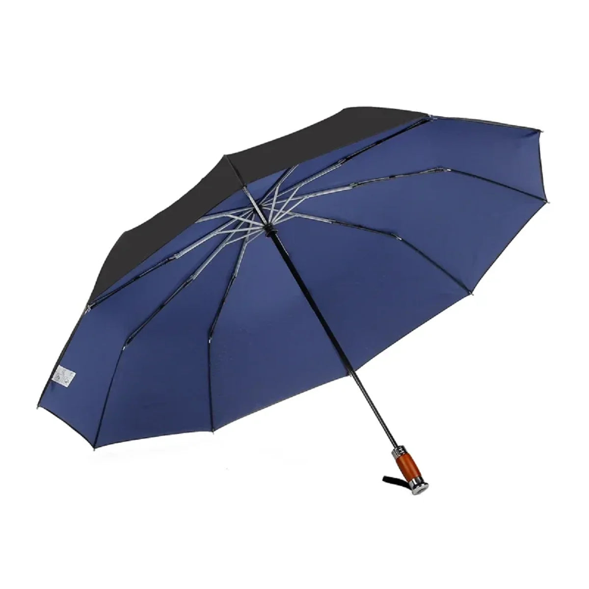 Golf Umbrella Automatic Windproof Double-Layer Wood Handle