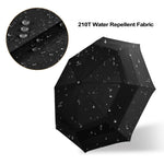 Golf Umbrella Automatic Windproof Double-Layer Wood Handle