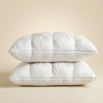 Goose Down Pillow Soft Cotton Cover Machine Washable
