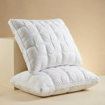 Goose Down Pillow Soft Cotton Cover Machine Washable