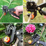 Grafting & Pruning Tool 2-in-1 Interchangeable High-Carbon Blades