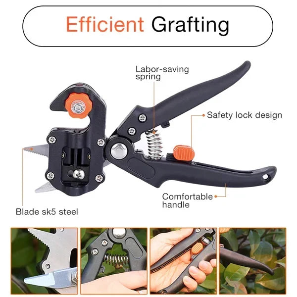 Grafting & Pruning Tool SK5 Steel Interchangeable Blades