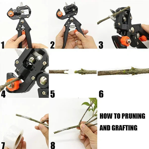 Grafting & Pruning Tool SK5 Steel Interchangeable Blades