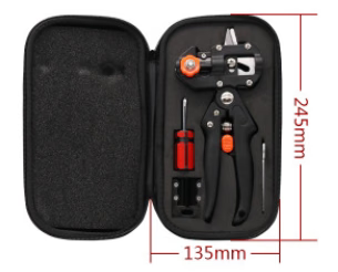 Grafting Scissors Stainless Steel Precision Blade & Ergonomic Handle