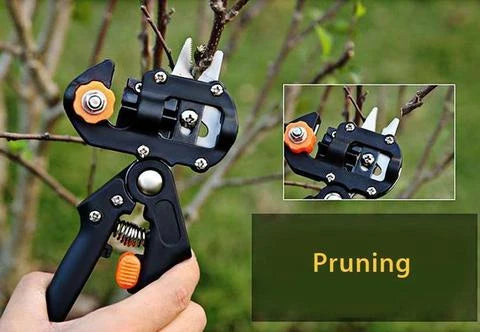 Grafting Scissors Stainless Steel Precision Blade & Ergonomic Handle