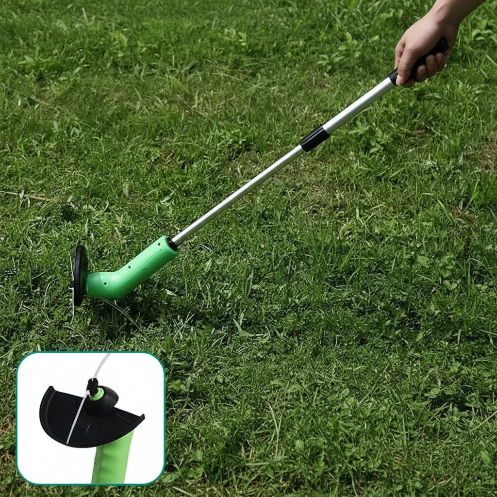Grass Trimmer Cordless Lightweight Adjustable Cutting Head