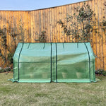 Greenhouse Portable With Adjustable Ventilation Windows