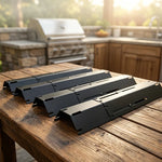 Grill Plate Porcelain-Coated Steel Adjustable 11.8–20.9 Inches