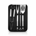 Grill Tool Set Stainless Steel Heat-Resistant With Carrying Bag