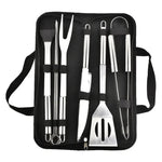 Grill Tool Set Stainless Steel Heat-Resistant With Carrying Bag