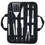 Grill Tool Set Stainless Steel Heat-Resistant With Carrying Bag