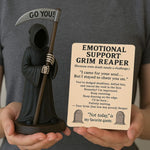 Grim Reaper Figurine Gothic Hand-Painted Resin