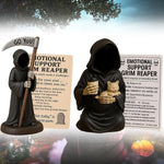 Grim Reaper Figurine Gothic Hand-Painted Resin