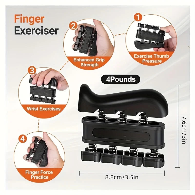 Grip Trainer Adjustable 11 To 132 Lbs Ergonomic Grip