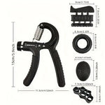 Grip Trainer Adjustable 11 To 132 Lbs Ergonomic Grip