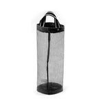 Grocery Bag Holder Polyester Mesh Bottom Dispensing Outlet