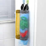 Grocery Bag Holder Polyester Mesh Bottom Dispensing Outlet