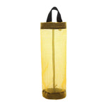 Grocery Bag Holder Polyester Mesh Bottom Dispensing Outlet