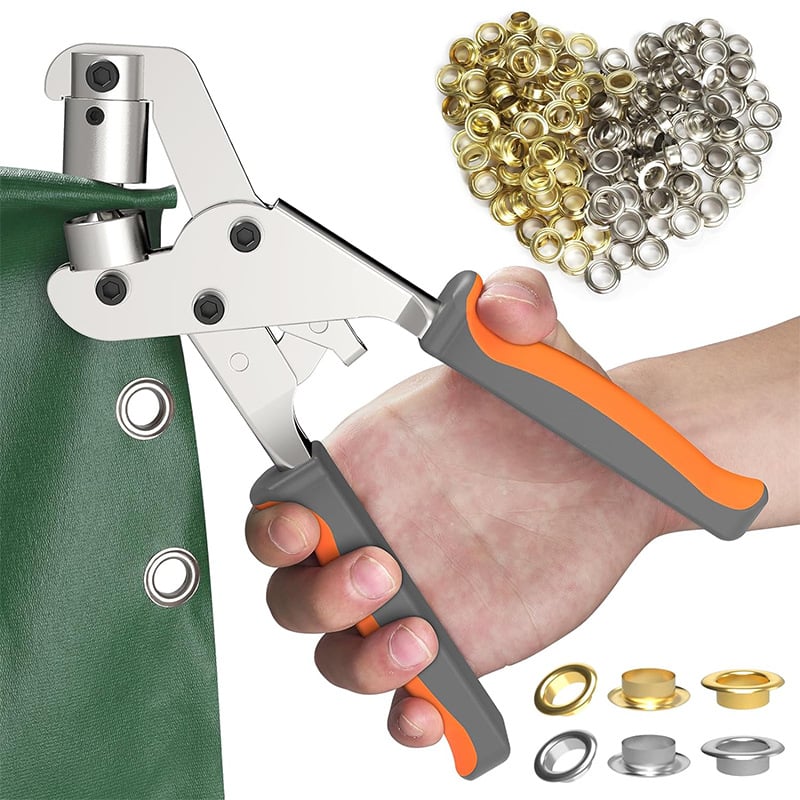 Grommet Tool 3/8-Inch Steel Double-Lever