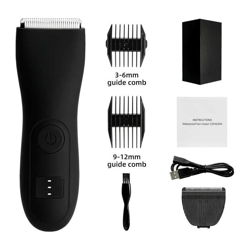 Grooming Trimmer IPX6 Waterproof Stainless Steel Blades Cordless Go To=final
Grooming Trimmer IPX6 Waterproof Stainless Steel Blades Cordless