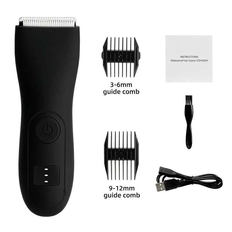 Grooming Trimmer IPX6 Waterproof Stainless Steel Blades Cordless Go To=final
Grooming Trimmer IPX6 Waterproof Stainless Steel Blades Cordless