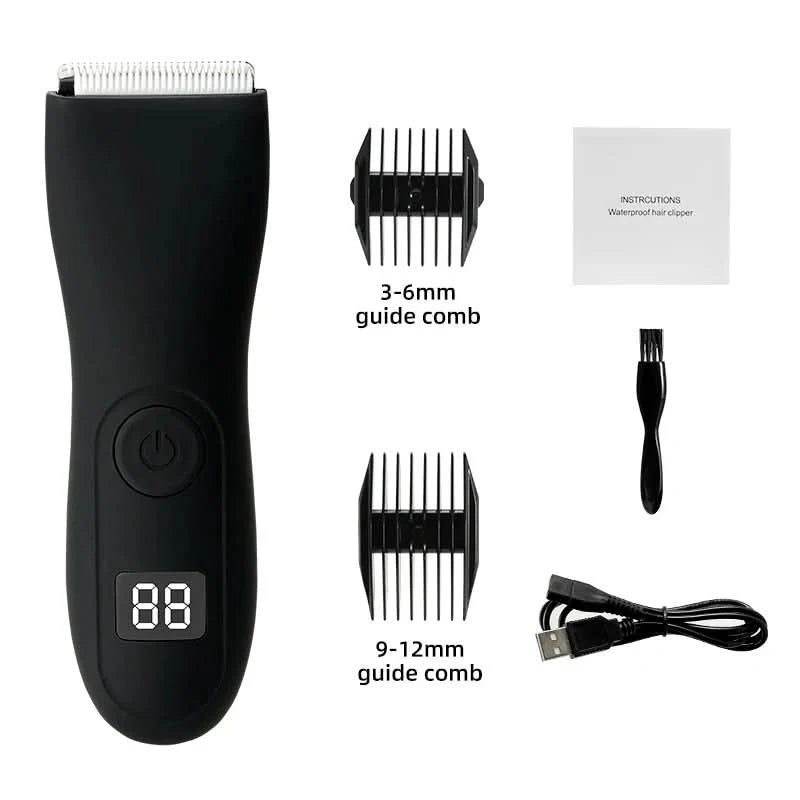 Grooming Trimmer IPX6 Waterproof Stainless Steel Blades Cordless Go To=final
Grooming Trimmer IPX6 Waterproof Stainless Steel Blades Cordless