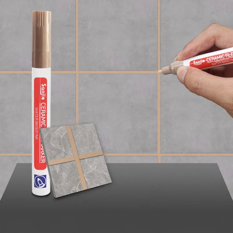Grout Pen Waterproof Quick-Drying Formula