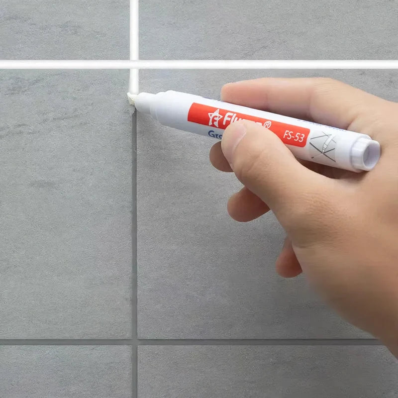 Grout Pen Waterproof Quick-Drying Mold-Resistant Formula