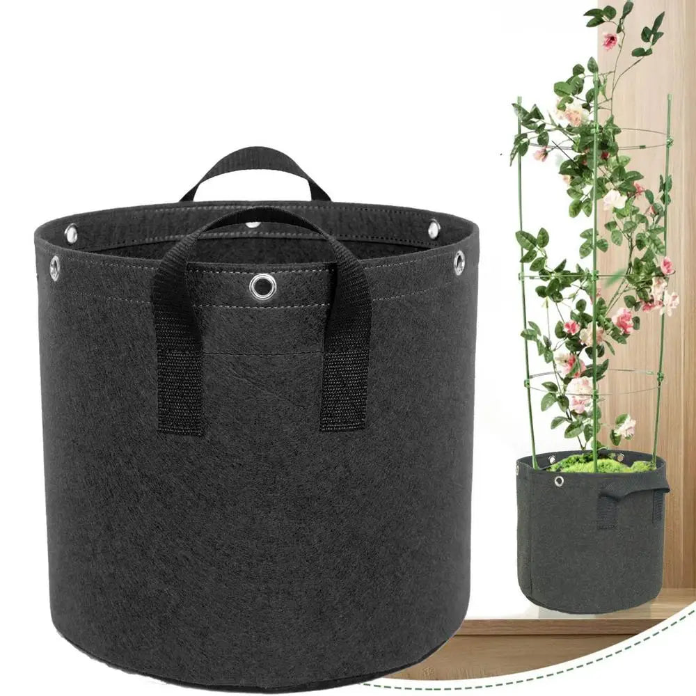 Grow Bag Breathable Felt With Handles 3 Gallon
