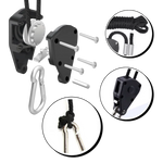 Grow Light Hangers Adjustable Height & Locking 2-Pack