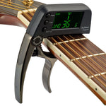 Guitar Tuner & Capo Chromatic LCD Aluminium
