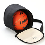 Gym Bag Basketball-Inspired Faux Leather Water-Resistant