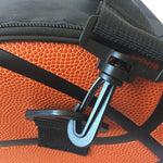 Gym Bag Basketball-Inspired Faux Leather Water-Resistant